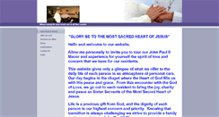 Desktop Screenshot of johnpaul2manor.org